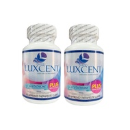 2 Bottles Luxcent Glutathione Plus Capsules 1800mg, 60 Count 2 Bottles Luxcent Glutathione Plus Caps