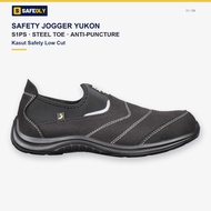 Safety Jogger Yukon Safety Shoes S1PS Steel Toe Low Cut Kasut Safety Black