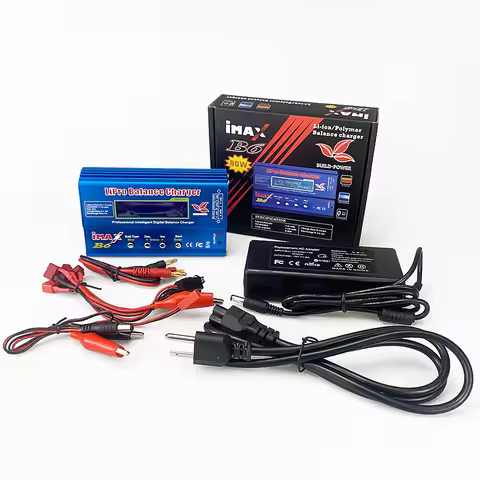 IMAX B6 B6AC B3 B3 Pro 10w 20w 80W AC Lipo LCD Screen Digital Nimh Nicd Lithium Battery Balance Char