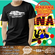 Toyota Starlet EP71 JDM Car T-Shirt Automotive Clothing