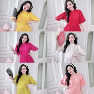 Blue set with yellow branches and jade leaves