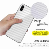 Realme C1/C11/C2/2 Pro/3 Pro/5/5 Pro/6/6i/6 Pro/XT - Premium Carbon Fiber Skin Sticker