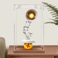 [Transparent Display Box] Pixar Small Table Lamp Acrylic Display Box Suitable for Lego 21357 Transpa