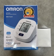 Omron เครื่องวัดความดัน รุ่น HEM-7142T / Blood Pressure Monitor ออมรอน (รับประกันศูนย์ 5ปี) แถม adaptor+ถ่าน