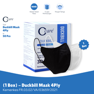 MASKER DUCKBILL CCARE ISI 50 3play