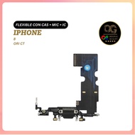 FLEXIBLE CON CAS + MIC + IC IP 8 ORI CT Charger Original