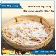 1.2m Natural Salted Hog Casing Edible Sausage Casing Salted Collagen Intestine Sausage Casing