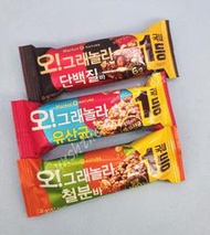 現貨 韓國 ORION 好麗友 Market O 高蛋白能量棒 巧克力 穀物棒 草莓優格 營養棒 麥片堅果棒