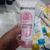 GARNIER FACIAL WASH 100ML GARNIER VITAMIN C VIT C FOAM GARNIER SAKURA FACIAL WASH 100ML