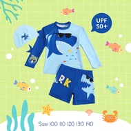 Uwae ชุดว่ายน้ำเด็ก ชุดว่ายน้ำเด็กชายกันยูวี Cool Sharky รุ่น UV363