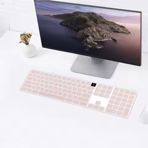 for 2022 Mac Studio Magic/ Apple iMac 24 inch Magic Keyboard with Touch ID Model A2520 2021 Accessor