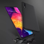 CASE SAMSUNG A50S A30S LUXURY CASE CARBON PATTERN ANTI FINGERPRINT