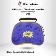 IINE Bag Pouch Cover Stick Stick Pro Controller for Switch PS4/ PS5/ XBOX/ biru L738