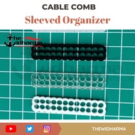 Cable Comb Sleeved Organizer ATX PSU Cable Tidying Comb Pin 4, 6, 8, 16, 24