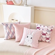 Research Spinning Pillow 45x45cm Love Bunny Pillowcase Double-Sided Printing Total 6 Styles 45x45cm 