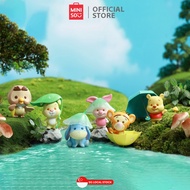 MINISO Blind Box Disney Winnie the Pooh Collection Rainy Season Figurine Collectibles Birthday Gift