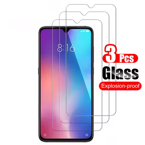 3Pcs Tempered Glass For Xiaomi Mi 9 Mi9 SE Lite Screen Protector Shield For Xiaomi Mi 9 Pro 9T SE Pr