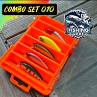 【Combo Set 010】Minnow SP Killer Sebarau Haruan PB Bulan casting SP MANIA JigHead Fishing Hook Tackle