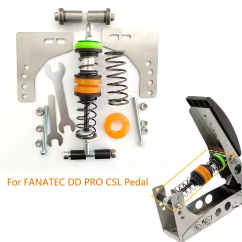For FANATEC DD PRO CSL Pedal Simulated racing Modification Pedal Brake Throttle Clutch Adjustable Da