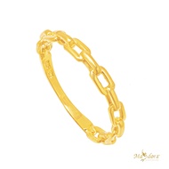 Masdora Minimalist Sauh Gold Ring Emas 916