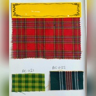 Kain Katun Kotak Seragam Sekolah / Bahan Kotak Kotak Seragam / Kain Seragam Sekolah Kotak / Kain Kot