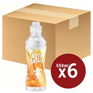 農夫山泉 尖叫 乳鈣型 柑橘味 運動飲料｜樽裝550毫升×6樽 香港行貨，添加乳礦物鈣，清新柑橘風味，運動補水飲品 (新舊包裝隨機發送)