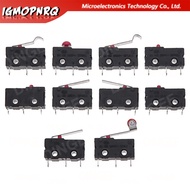 10PCS KW11 KW12 Small Miniature Limit Switches Mechanical Travel 5A 125/250V Self-Resetting Foot Swi