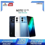 [Malaysia Set] Infinix Note 12 G96 (128GB/256GB ROM | 8GB RAM) Smartphone with 1 Year Infinix Malaysia Warranty