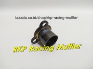 Segitiga adaptor adapter pipa sambungan untuk silencer silincer knalpot racing Ninja 150 R RR SS