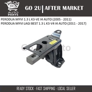 LEFT ENGINE MOUNTING -12306-BZ020 PERODUA MYVI 1.3 AUTOMYVI LAGI BEST 1.3 AUTO (2011-2017) {Go2U Aut