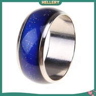 [HellerySG] Alloy Metal Mood Ring Temperature Color Changing Emotion Feeling Band Ring
