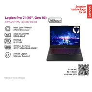 Lenovo Legion Pro 7 16IAX10H (83F5004VMJ) Gaming Laptop | Intel Core Ultra 9 275HX | 32GB RAM 1TB SS