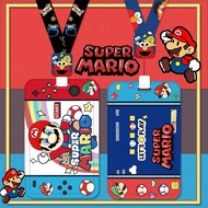 Student Work Card Soft Card Holder Cute Holder Cartoon Work Card Holder Card Holder Mario