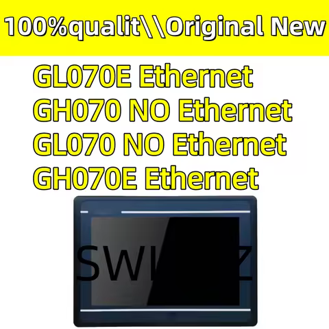 100% new original GL070 GL070E GH070 GH070E 800*480 Ethernet USB Host RS232 RS422 RS485 In Box