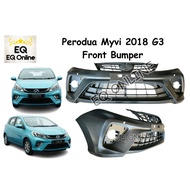 Perodua Myvi 2018 MG3 G3 *Generation 3* Front Bumper (Bumper Depan)  PP Plastic Malaysia 2019 2020 2