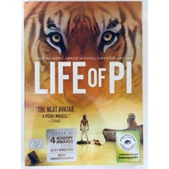 DVD Cover: Life of Pi (2012) The Amazing of The Pie "Suraj Sharma Irrfan Khan " A Film by Ang Lee