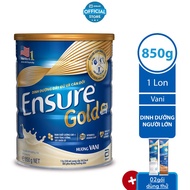 [Free 2 Trial Packs] Vanilla Ensure Gold Abbott Milk Powder (HMB) 850g