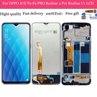 Original For OPPO F9 / A7X / U1 / Realme 2 Pro RMX1801 F9 Pro LCD Display Screen With Frame Display Touch Screen Parts
