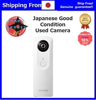 [Japanese Used Camera]RICOH Digital Camera RICOH THETA M15 (White) All Astronomical 360 degree camera 0910700
