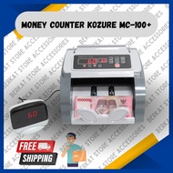 Mesin Penghitung Uang Kozure MC-100+ Money Counter Kozure
