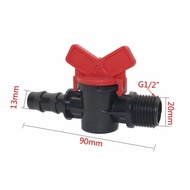 Check Valve 1/ 2 inch Male External Thread Stop Valve To PE Hose 13 16mm/