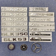 Mercedes-Benz GLK260 glk300 GLK350 glk63 4matic Car Logo 6.3 AMG Side Logo Tail Logo Rear Logo