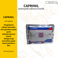 caprinil 100 gram - antiseptik saluran kemih pada unggas