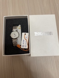 SKMEI時刻美 女士鋼帶石英手錶