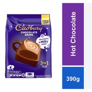 CADBURY HOT CHOCOLATE 3-IN-1 HOT CHOCOLATE DRINK BEVERAGE (390G) / (450G)