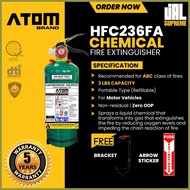 ☩ ◸ ☫ Fire Extinguisher - HFC236fa Chemical (Green)