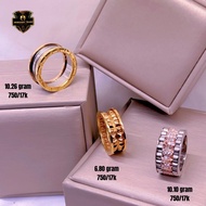 Cincin Fashion Terbaru 10.10 gram 750/17k