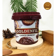 GOLDENFIL CHOCO CRUNCHY 1KG SELAI COKLAT CRUNCHY
