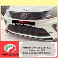 Perodua Myvi G3 2017-2021 Honeycomb Grill / Front Grill Honeycomb