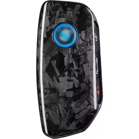 Real Carbon Fiber Key Fob Cover for BMW 7 Series, i5 i7 iX X1 X5 X6 X7 XM 2023 2024 Key Protector,Ke